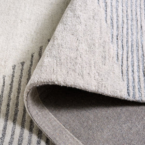 Safavieh Ebony 253 EBN253 Hand Tufted Modern Rug Beige / Grey EBN253G-8