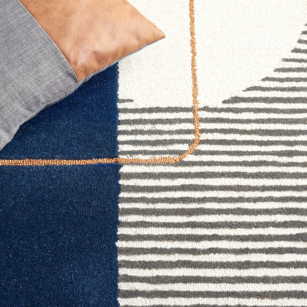 Safavieh Ebony 254 Hand Tufted MODERN Rug EBN254M-6