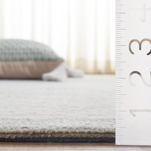 Safavieh Ebony Hand-tufted Area Rug In Grey And Ivory - Luxurious Wool, Modern Design For Any Space Grey ,Ivory Indian Wool Pile Ebn275f-4