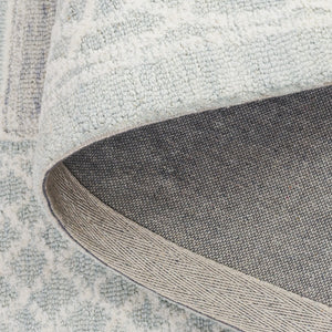 Safavieh Ebony Hand-tufted Area Rug In Grey And Ivory - Luxurious Wool, Modern Design For Any Space Grey ,Ivory Indian Wool Pile Ebn275f-4