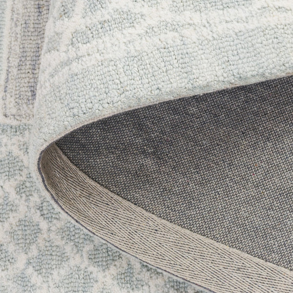 Safavieh Ebony Hand-tufted Area Rug In Grey And Ivory - Luxurious Wool, Modern Design For Any Space Grey ,Ivory Indian Wool Pile Ebn275f-4