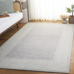 Safavieh Ebony Hand-tufted Area Rug In Grey And Ivory - Luxurious Wool, Modern Design For Any Space Grey ,Ivory Indian Wool Pile Ebn275f-4