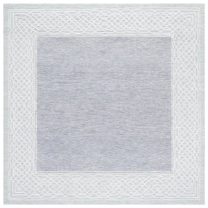 Safavieh Ebony Hand-tufted Area Rug In Grey And Ivory - Luxurious Wool, Modern Design For Any Space Grey ,Ivory Indian Wool Pile Ebn275f-4