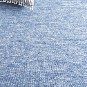 Safavieh Ebony Modern Hand-tufted Runner Rug In Elegant Grey And Ivory – Luxurious Softness For Any Space Blue ,Ivory Indian Wool Pile Ebn275m-5