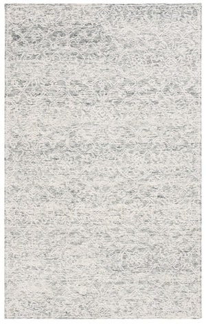 Safavieh Ebony 301 EBN301 Hand Tufted  Rug Ivory / Grey EBN301F-8