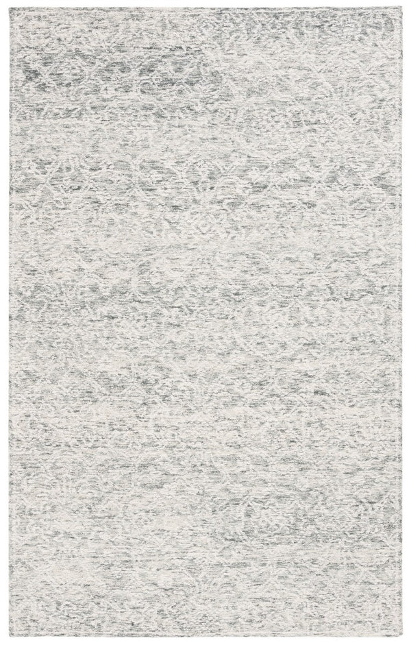Safavieh Ebony 301 EBN301 Hand Tufted  Rug Ivory / Grey EBN301F-8