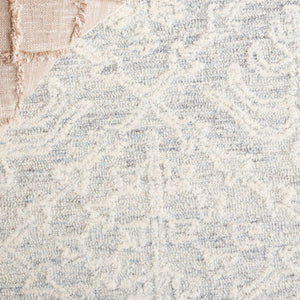 Safavieh Ebony 304 EBN304 Hand Tufted  Rug Ivory / Light Grey EBN304G-8