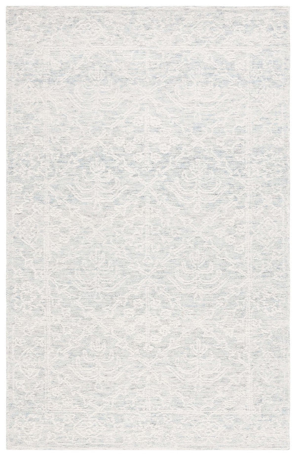 Safavieh Ebony 304 EBN304 Hand Tufted  Rug Ivory / Light Grey EBN304G-8