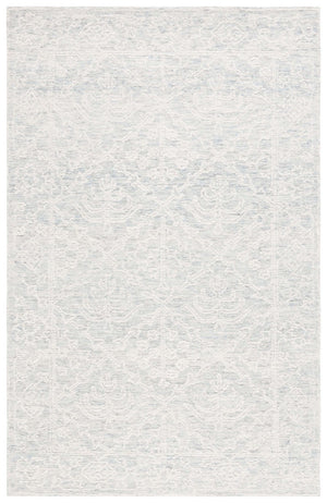 Safavieh Ebony 304 EBN304 Hand Tufted  Rug Ivory / Light Grey EBN304G-8