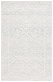 Safavieh Ebony 304 EBN304 Hand Tufted  Rug Ivory / Light Grey EBN304G-8