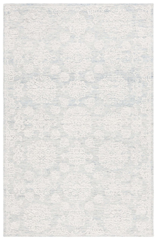 Safavieh Ebony 305 EBN305 Hand Tufted  Rug Ivory / Light Grey EBN305G-8