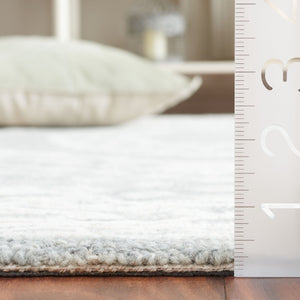 Safavieh Ebony 306 EBN306 Hand Tufted  Rug Ivory / Grey EBN306F-8