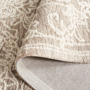 Safavieh Ebony 309 EBN309 Hand Tufted  Rug Ivory / Dark Grey EBN309H-8