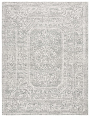 Safavieh Ebony 310 EBN310 Hand Tufted  Rug Ivory / Grey EBN310F-8