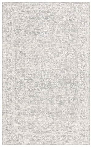 Safavieh Ebony 311 EBN311 Hand Tufted  Rug Ivory / Grey EBN311F-8