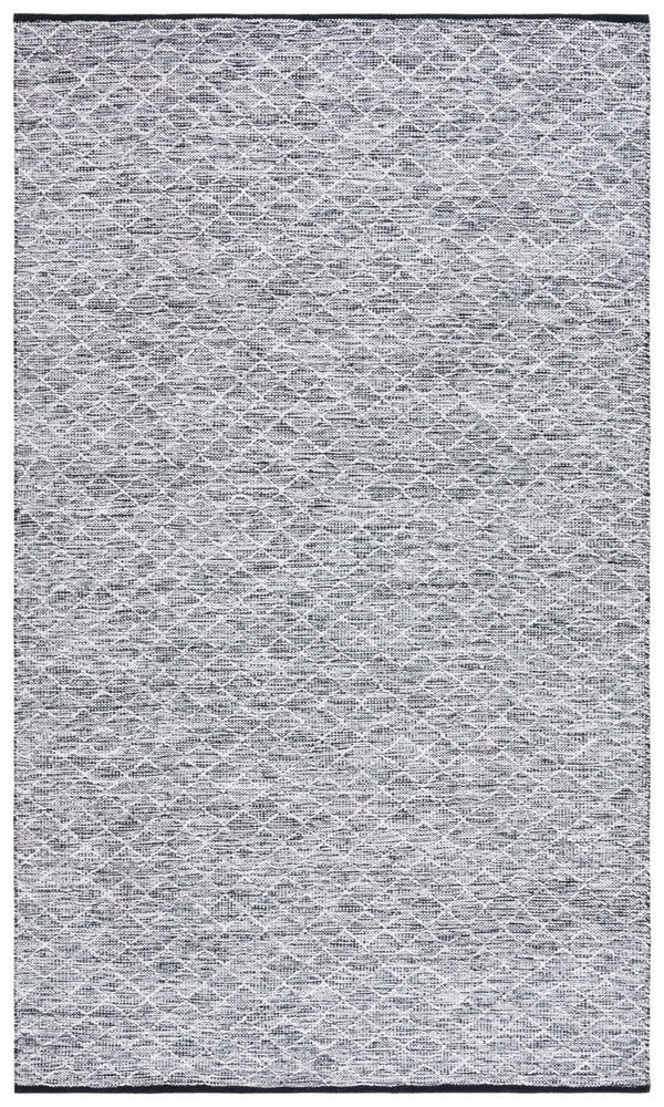 Safavieh Ebony 313 EBN313 Flatweave  Rug Ivory / Black EBN313Z-8