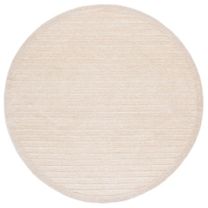 Safavieh Ebony Modern Runner Rug - Hand Tufted Wool & Cotton, Elegant Minimalist Design For Hallway Decor Beige ,Ivory 80% Wool,20% Cotton Ebn325b-6r