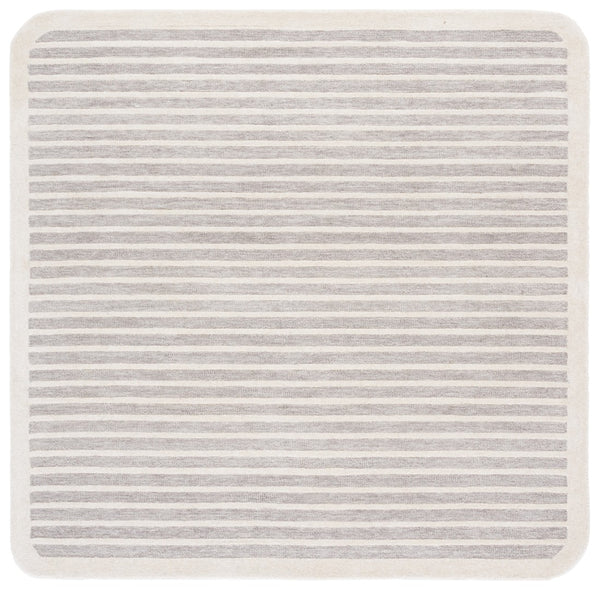 Safavieh Ebony Hand-tufted Area Rug - Luxurious Wool Blend For Elegant Living Spaces And Cozy Interiors Grey ,Ivory 80% Wool,20% Cotton Ebn325f-9