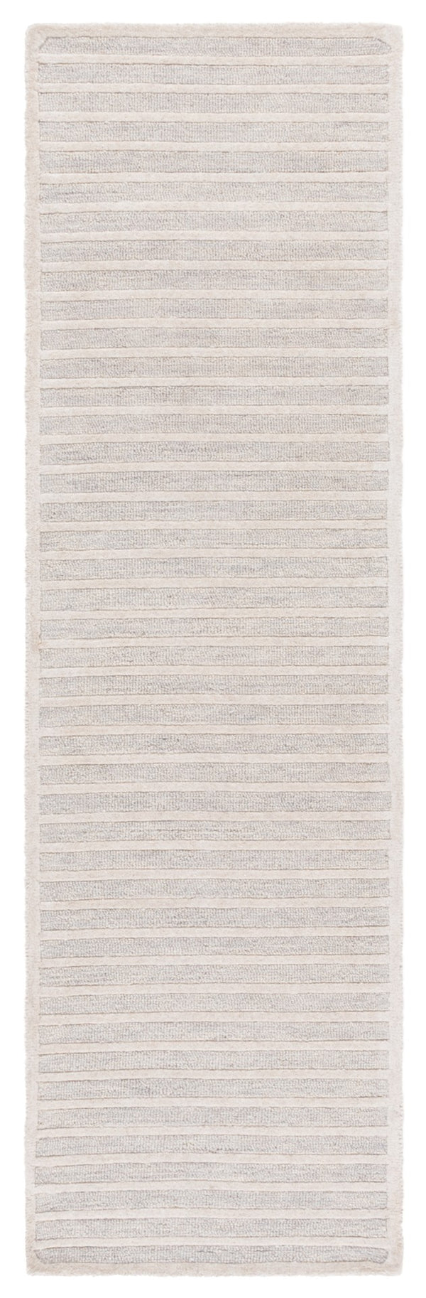 Safavieh Ebony Hand-tufted Area Rug - Luxurious Wool Blend For Elegant Living Spaces And Cozy Interiors Silver ,Ivory 80% Wool,20% Cotton Ebn325g-8