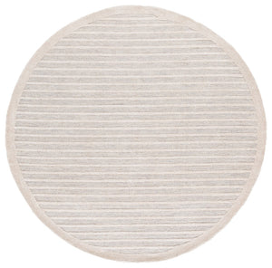 Safavieh Ebony Hand-tufted Area Rug - Luxurious Wool Blend For Elegant Living Spaces And Cozy Interiors Silver ,Ivory 80% Wool,20% Cotton Ebn325g-8