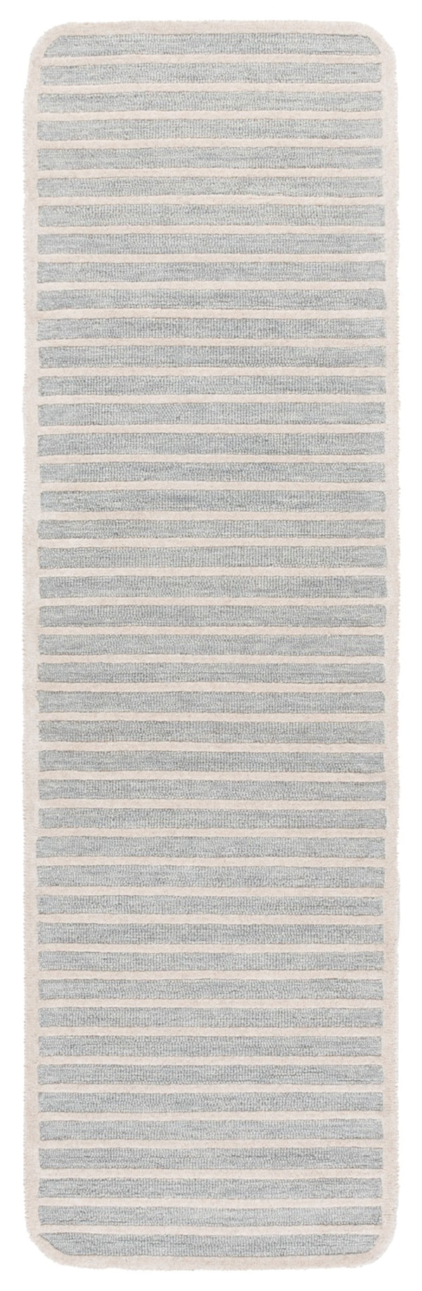 Safavieh Ebony Hand-tufted Area Rug - Luxurious Wool Blend For Elegant Living Spaces And Cozy Interiors Light Blue ,Ivory 80% Wool,20% Cotton Ebn325m-4