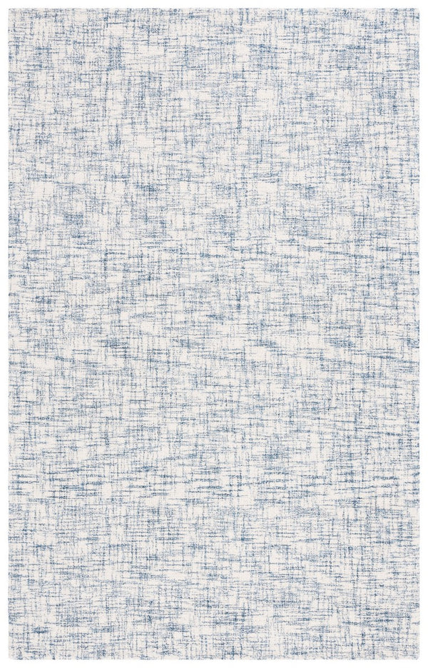 Safavieh Ebony 350 Hand Tufted  Rug Blue / Ivory 6' x 6' Round