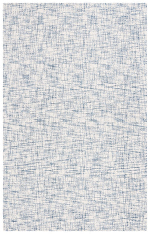 Safavieh Ebony 350 EBN350 Hand Tufted  Rug Blue / Ivory EBN350M-8