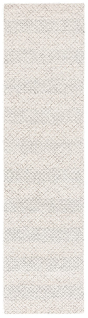 Safavieh Ebony 352 Hand Tufted  Rug Ivory / Beige 6' x 6' Round