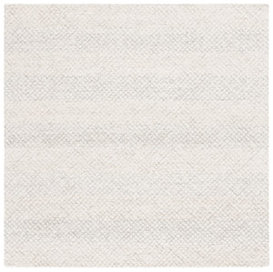 Safavieh Ebony 352 Hand Tufted  Rug Ivory / Beige 6' x 6' Square