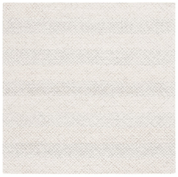 Safavieh Ebony 352 Hand Tufted  Rug Ivory / Beige 6' x 6' Square