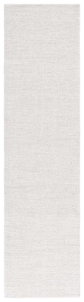 Safavieh Ebony 353 Hand Tufted  Rug Light Grey / Ivory 6' x 6' Round