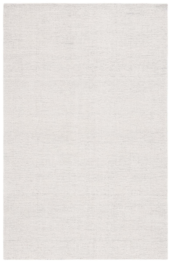 Safavieh Ebony 353 Hand Tufted  Rug Light Grey / Ivory 6' x 6' Round