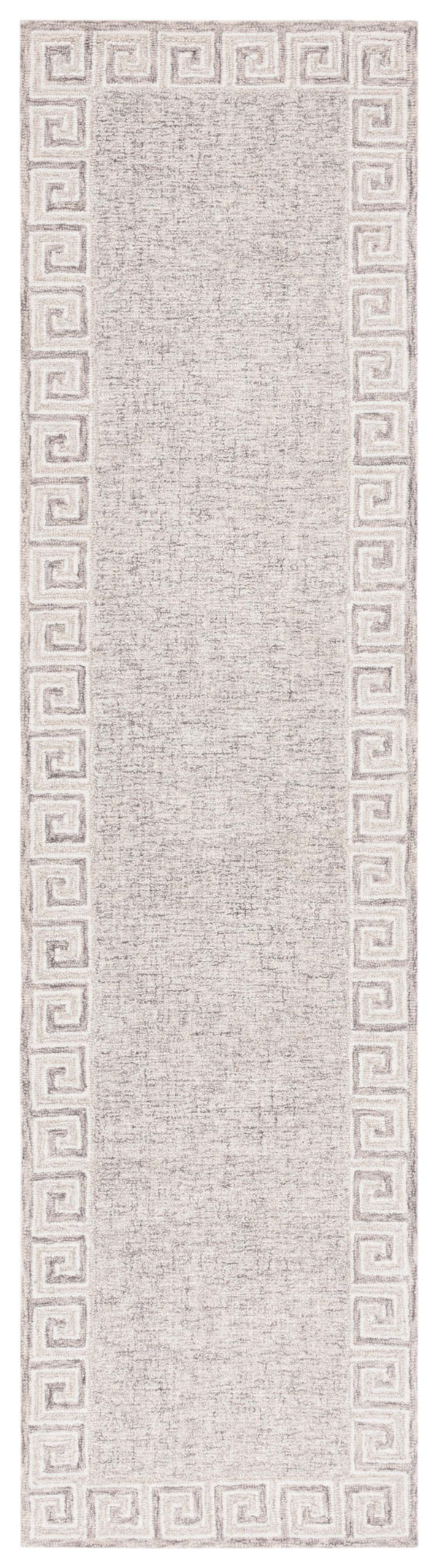 Safavieh Ebony 354 Hand Tufted  Rug Dark Grey / Ivory 2'-3" x 9'