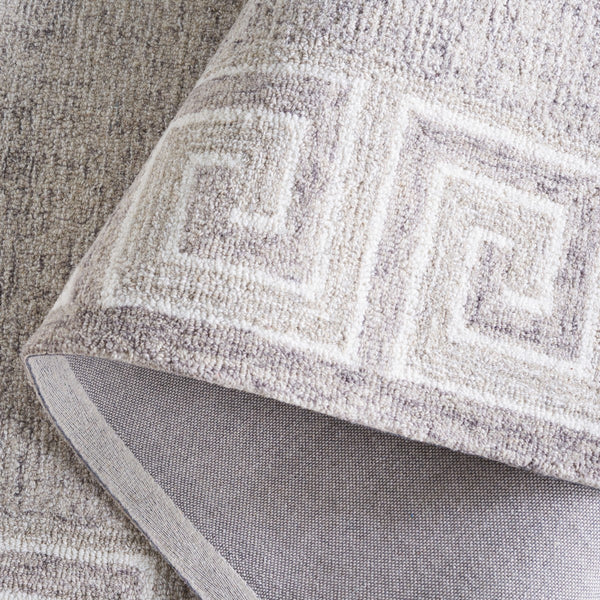 Safavieh Ebony 354 EBN354 Hand Tufted  Rug Dark Grey / Ivory EBN354G-8