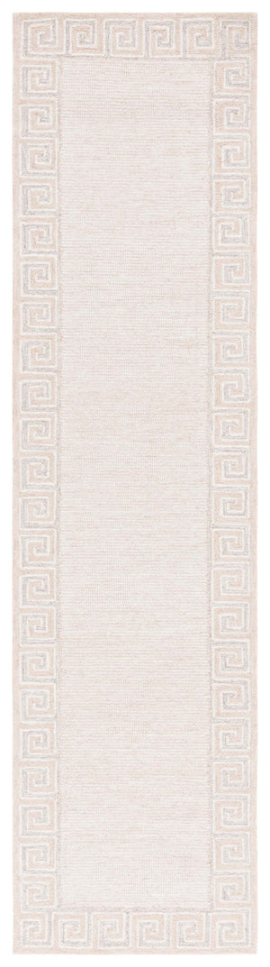 Safavieh Ebony 354 Hand Tufted  Rug Brown / Ivory 2'-3" x 9'