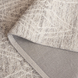 Safavieh Ebony 357 EBN357 Hand Tufted  Rug Grey / Ivory EBN357G-8