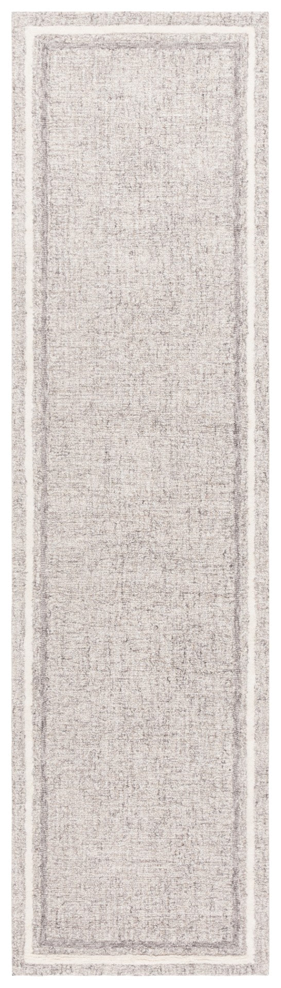 Safavieh Ebony Hand-tufted Wool-cotton Area Rug - Modern Elegance For Cozy Living Spaces And Timeless Style Grey ,Ivory 80% Wool,20% Cotton Ebn363f-3