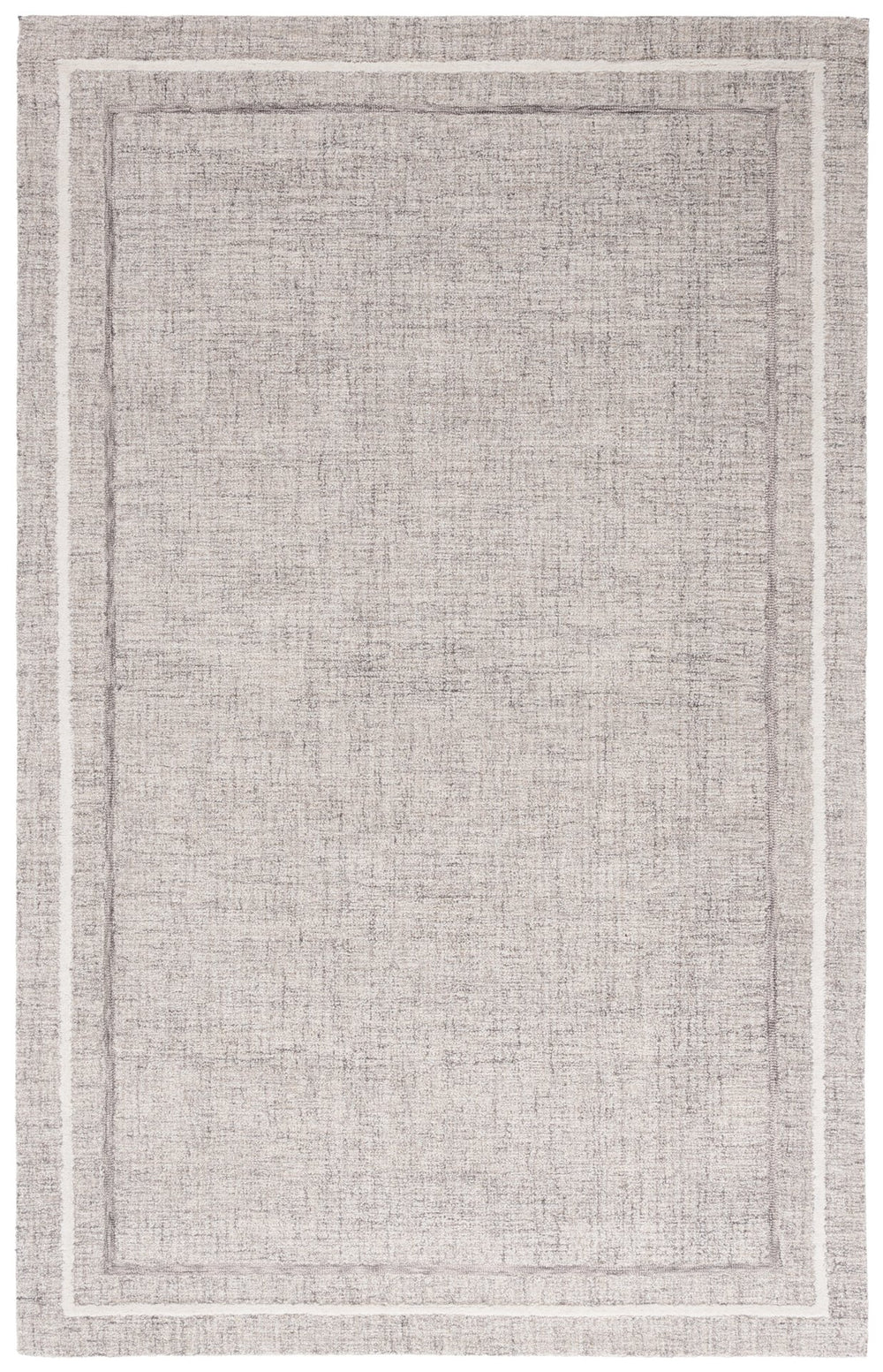 Safavieh Ebony Hand-tufted Wool-cotton Blend Runner Rug - Luxurious Style For Modern Home Décor Elegance Grey ,Ivory 80% Wool,20% Cotton Ebn363f-6sq