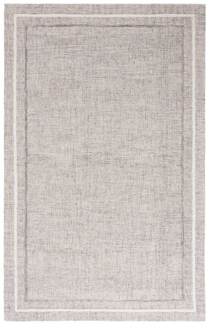 Safavieh Ebony Hand-tufted Wool-cotton Blend Runner Rug - Luxurious Style For Modern Home Décor Elegance Grey ,Ivory 80% Wool,20% Cotton Ebn363f-6sq