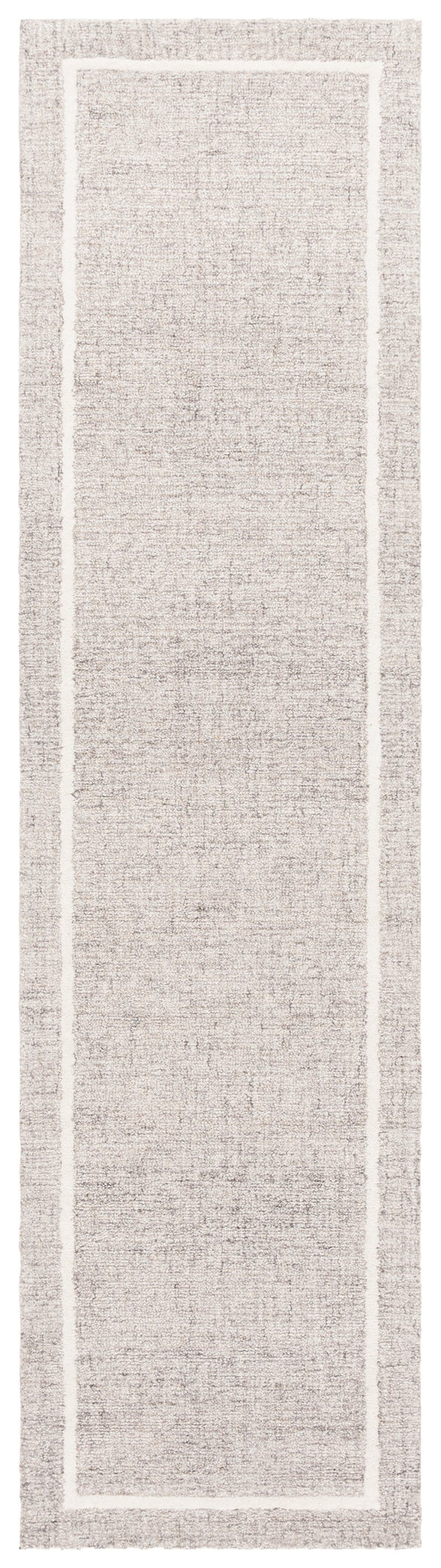 Safavieh Ebony Hand-tufted Area Rug - Luxurious Wool Blend In Elegant Grey And Ivory For Modern Spaces Grey ,Ivory 80% Wool,20% Cotton Ebn364f-3