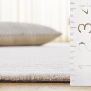 Safavieh Ebony 5x8 Hand-tufted Area Rug In Chic Ivory And Grey - Modern, Durable, And Stylish Home Decor Ivory ,Grey 80% Wool,20% Cotton Ebn366a-5