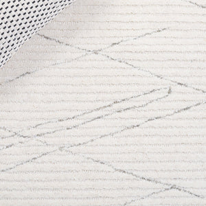 Safavieh Ebony 5x8 Hand-tufted Area Rug In Chic Ivory And Grey - Modern, Durable, And Stylish Home Decor Ivory ,Grey 80% Wool,20% Cotton Ebn366a-5