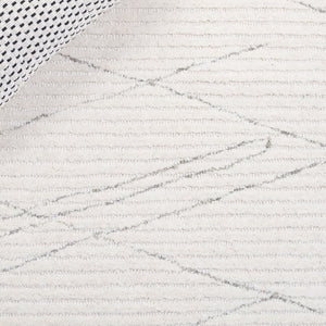 Safavieh Ebony Modern Hand-tufted Area Rug - Elegant Wool & Cotton Blend For Sophisticated Home Decor Ivory ,Grey 80% Wool,20% Cotton Ebn366a-6r