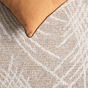 Safavieh Ebony Hand-tufted Wool And Cotton Rug For Modern Elegance - Perfect For Minimalist Home Decor Grey ,Ivory 80% Wool,20% Cotton Ebn367f-6sq