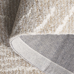 Safavieh Ebony Modern Hand-tufted Area Rug 5'0" X 8'0" In Grey And Ivory - Elegant Wool And Cotton Blend Grey ,Ivory 80% Wool,20% Cotton Ebn367f-5