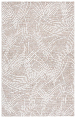 Safavieh Ebony Hand-tufted Wool And Cotton Rug For Modern Elegance - Perfect For Minimalist Home Decor Grey ,Ivory 80% Wool,20% Cotton Ebn367f-6sq