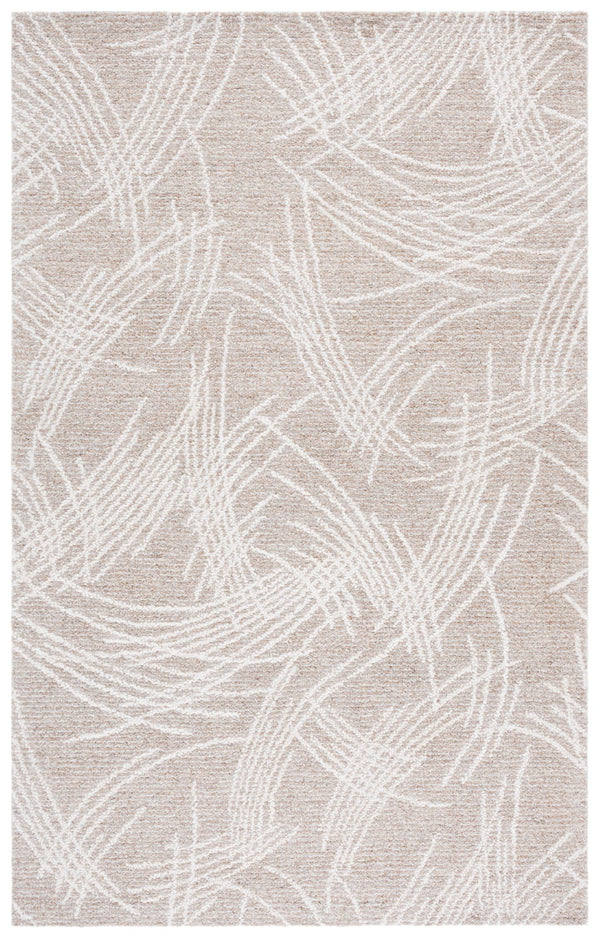 Safavieh Ebony Hand-tufted Wool And Cotton Rug For Modern Elegance - Perfect For Minimalist Home Decor Grey ,Ivory 80% Wool,20% Cotton Ebn367f-6sq