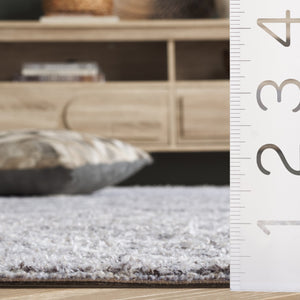 Safavieh Ebony 368f Grey Ivory Area Rug - 5x8 Ft Hand Tufted Wool & Cotton For Modern Home Elegance Grey ,Ivory 80% Wool,20% Cotton Ebn368f-5