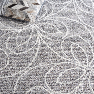 Safavieh Ebony 368f Grey Ivory Area Rug - 5x8 Ft Hand Tufted Wool & Cotton For Modern Home Elegance Grey ,Ivory 80% Wool,20% Cotton Ebn368f-5