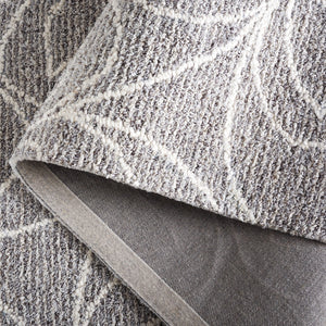 Safavieh Ebony Hand-tufted Wool Area Rug - Elegant Modern Design For Sophisticated Home Decor And Comfort Grey ,Ivory 80% Wool,20% Cotton Ebn368f-8